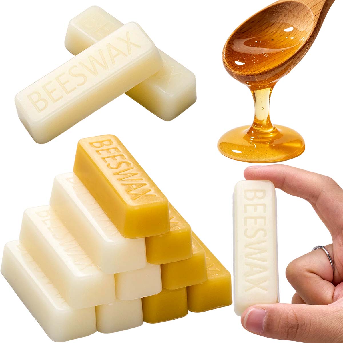 Candle Supplies Bulk - 1 peça/5 peças Blocos de Cera