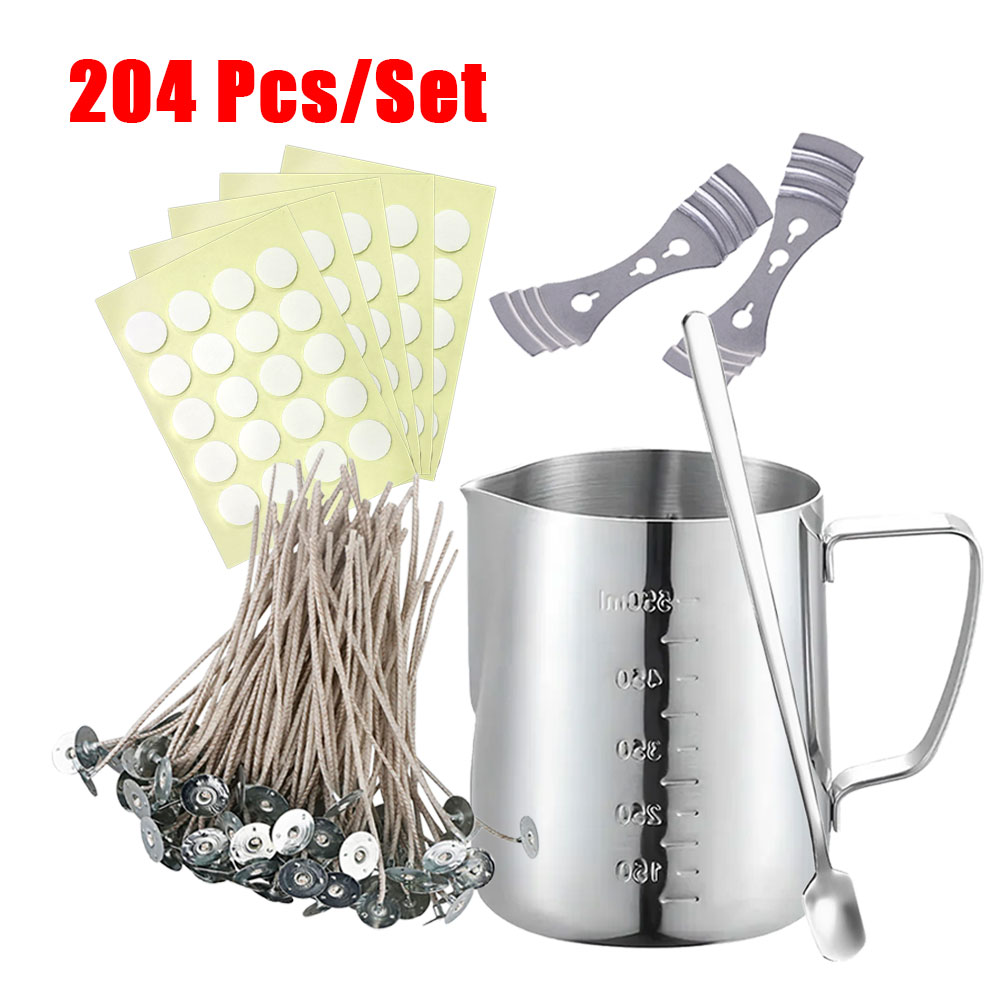 Candle Wax Scale - 204 pçs/set cera derretendo escala copo