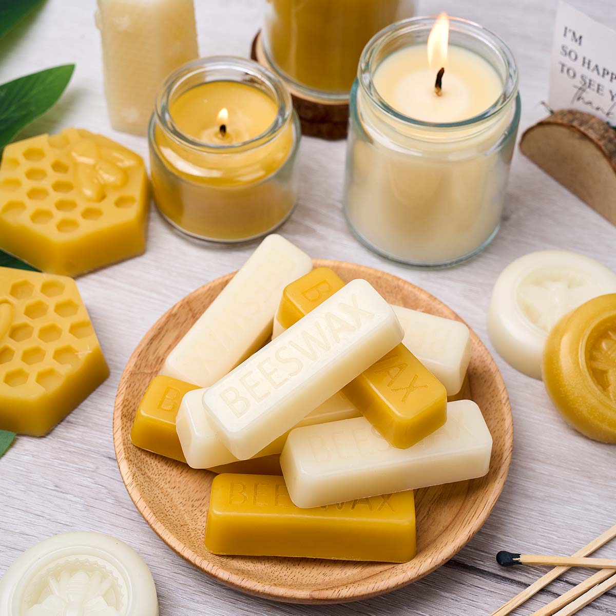 1 peça/5 peças Blocos de Cera  - Candle Supplies Bulk avaliação e preço