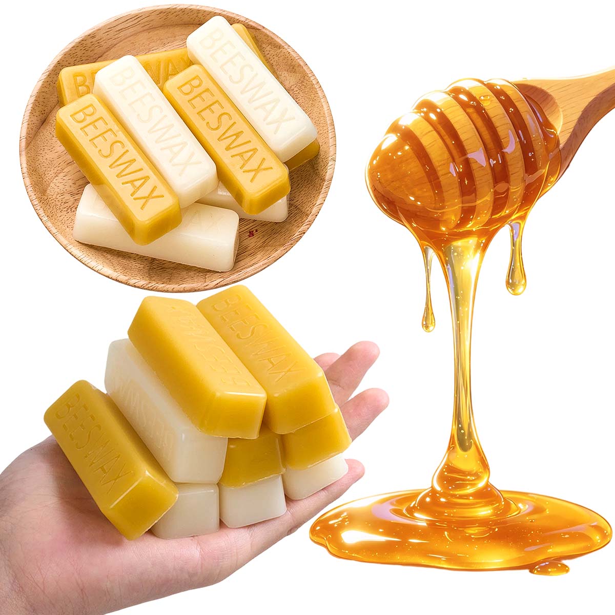 1 peça/5 peças Blocos de Cera  - Candle Supplies Bulk avaliação e preço