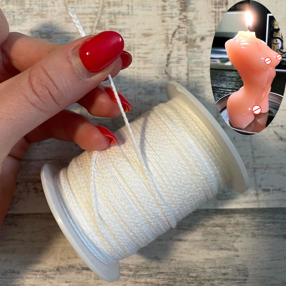 Pavio de vela branco de 61 met - Candle Wax Scale avaliação e preço