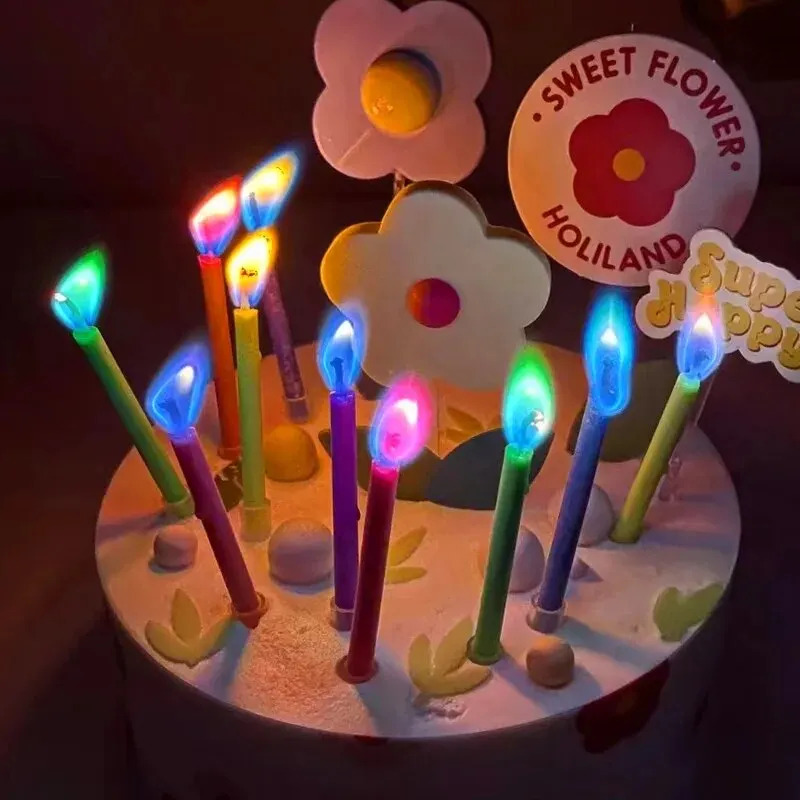 Velas de chama coloridas multi - Candle Supplies Bulk avaliação e preço