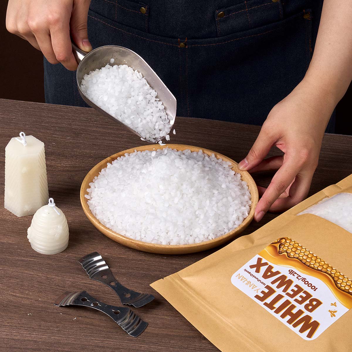 1000g puro natural granular br - Candle Supplies Bulk avaliação e preço