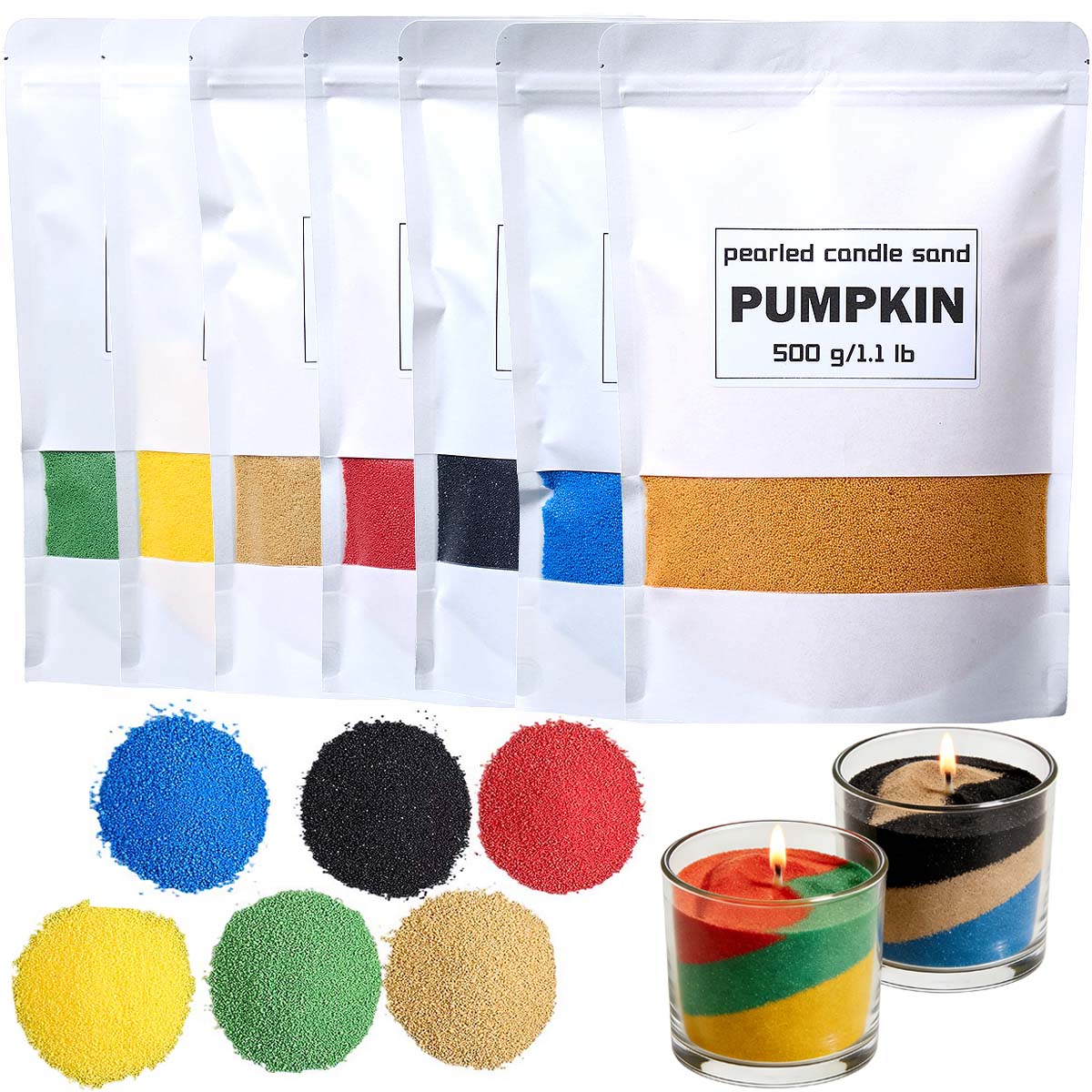 Cera Granulada Colorida de 500 - Candle Supplies Bulk avaliação e preço