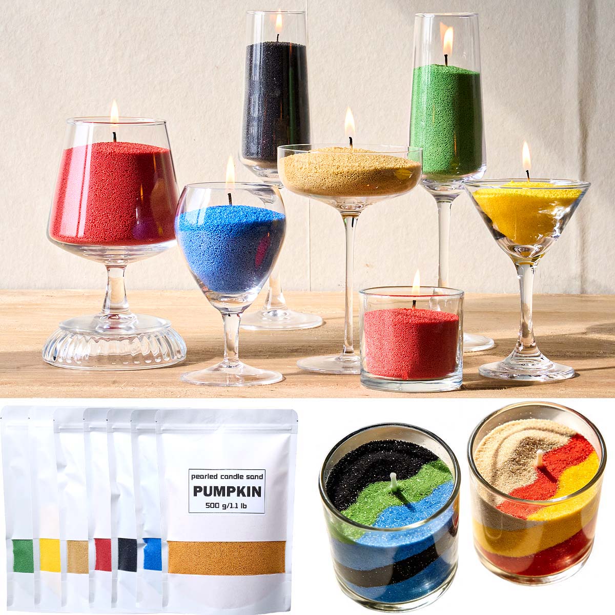 Cera Granulada Colorida de 500 - Candle Supplies Bulk avaliação e preço