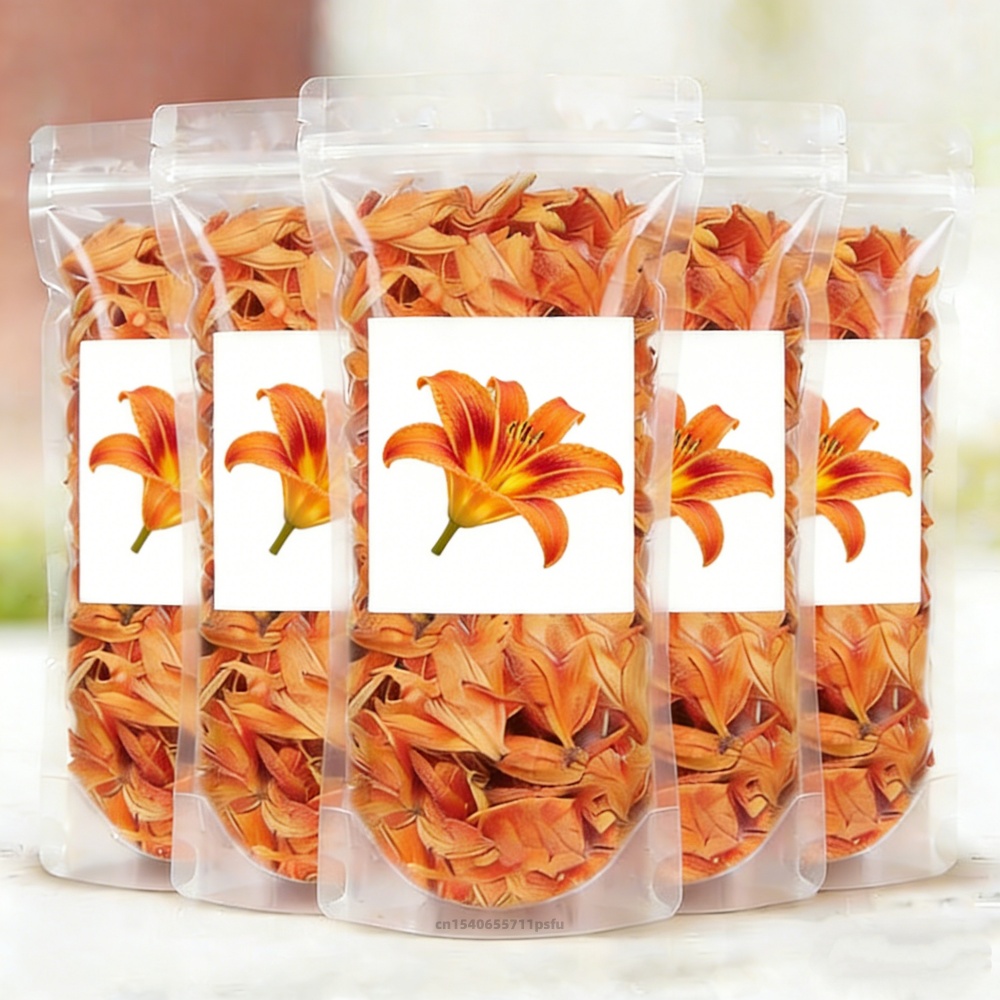 Flores de lírio secas naturais - Candle Supplies Bulk avaliação e preço