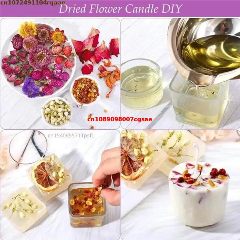 Flores de lírio secas naturais - Candle Supplies Bulk avaliação e preço